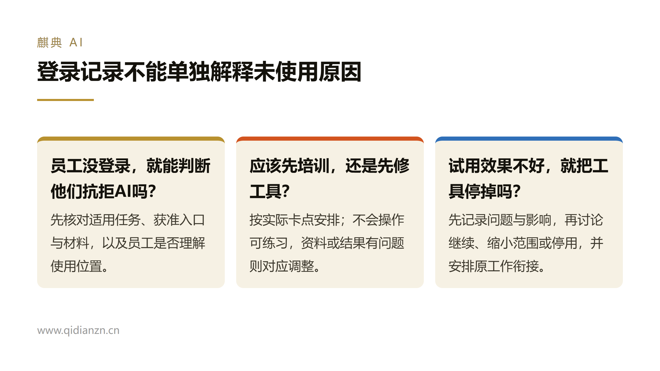 登录记录无法单独解释未使用原因