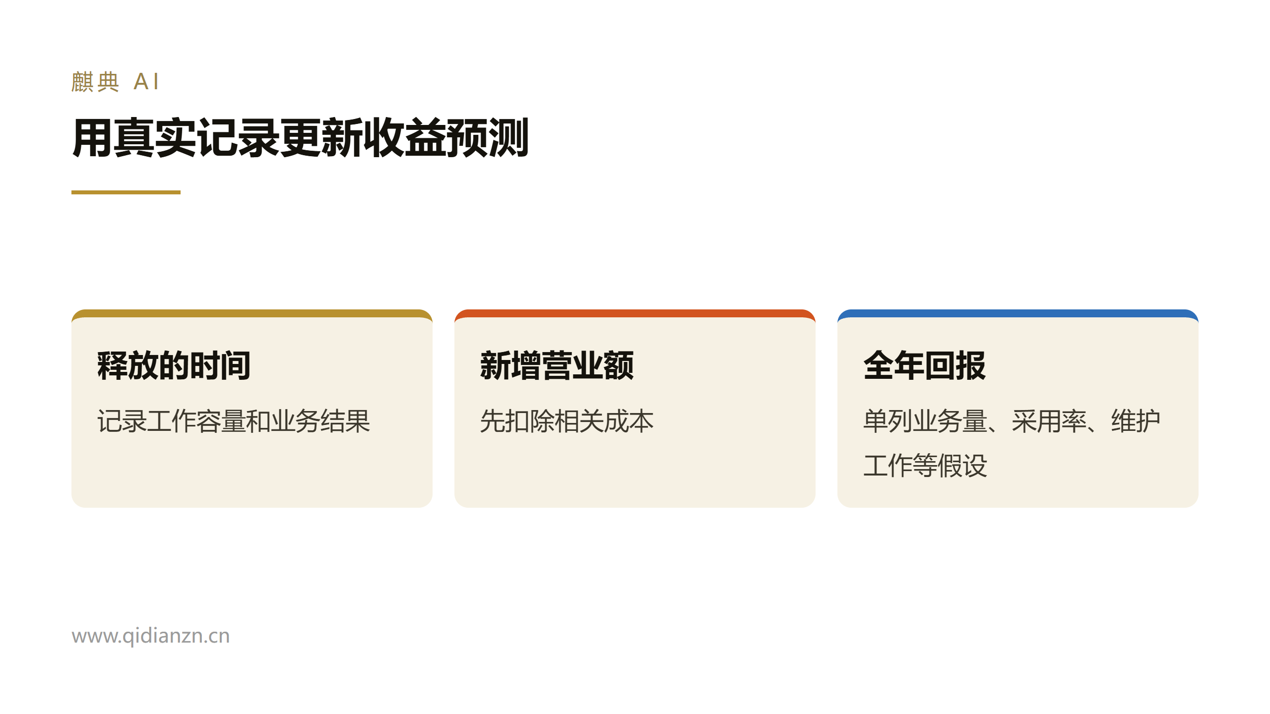 用真实记录更新收益预测